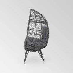 Gianni Wicker Teardrop Chair - Christopher Knight Home 11 Gianni Wicker Teardrop Chair - Christopher Knight Home -Quality Furniture Store GUEST 7704b9d6 3865 4d61 b3d3 8a71a341d36d