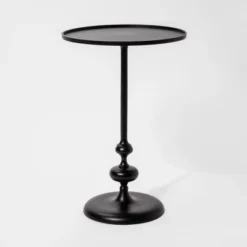 Londonberry Turned Metal Accent Table Black - Threshold 20 Londonberry Turned Metal Accent Table Black - Threshold -Quality Furniture Store GUEST 78009dd0 dddf 4ac6 a4fc d2665f9d9972