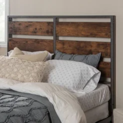 Queen Urban Chic Metal And Wood Plank Bed Brown - Saracina Home 13 Queen Urban Chic Metal And Wood Plank Bed Brown - Saracina Home -Quality Furniture Store GUEST 78298f79 4b56 4b36 9286 ecf432a2b0f1