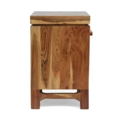 Wadley Boho Handcrafted Acacia Wood Nightstand Natural - Christopher Knight Home -Quality Furniture Store GUEST 7891bca0 50f7 4a4c b458 dce8bc966b19