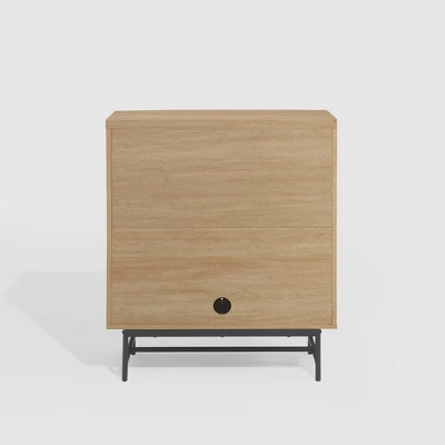 Modern 2 Door Reeded Accent Cabinet - Saracina Home 6 Modern 2 Door Reeded Accent Cabinet - Saracina Home - Image 4