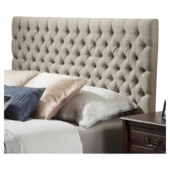 Jezebel Button Tufted Headboard - Christopher Knight Home -Quality Furniture Store GUEST 7b5a9d6d aac9 41e7 9ad3 6da660de1953