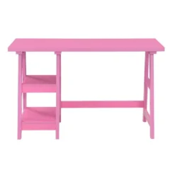 Designs2Go Trestle Desk With Shelves - Breighton Home -Quality Furniture Store GUEST 7be88e6a 7e56 45bf 93b5 a481606e49c5