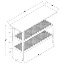 Wood & Cane Console Table - Hearth & Hand™ With Magnolia -Quality Furniture Store GUEST 7c2f0fa7 735c 4b28 afcf 73b6bc51e17a