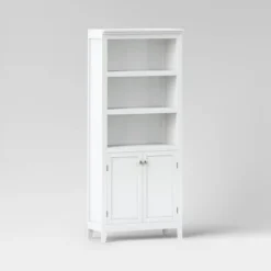 72" Carson 5 Shelf Bookcase With Doors - Threshold -Quality Furniture Store GUEST 7d13a320 a881 4623 87ab 176b8890729a