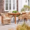 Kaufmann Wood Rectangle Patio Dining Table, Outdoor Furniture - Natural - Project 62™