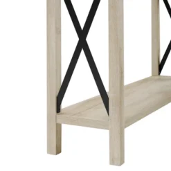 Sophie Rustic Industrial X Frame Entry Table - Saracina Home 18 Sophie Rustic Industrial X Frame Entry Table - Saracina Home -Quality Furniture Store GUEST 7f83d8b4 8366 4fb8 a1f3 098e9e0b7d17