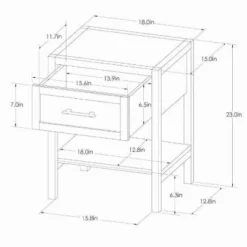 Warwick End Table With Drawer - Threshold™ -Quality Furniture Store GUEST 805b71d7 700e 4f68 9d70 a2d9d31e0609