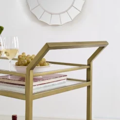 Aimee Bar Cart - Crosley -Quality Furniture Store GUEST 821c2ef2 0ccb 4784 a806 3330fd0fb8f6