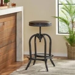 27.5" Gunner Swivel Barstool - Christopher Knight Home -Quality Furniture Store GUEST 82ff8e9d 8141 4228 b7af 6e363725ff97