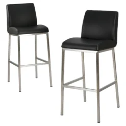 30" Vasos Bonded Leather Barstool Set 2ct - Christopher Knight Home 10 30" Vasos Bonded Leather Barstool Set 2ct - Christopher Knight Home -Quality Furniture Store GUEST 849d2d6a 7a4c 4bd6 8b3b 01b5c721dc1d