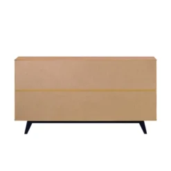 Modern 6 Drawer Double Dresser With Long Handles - Saracina Home 24 Modern 6 Drawer Double Dresser With Long Handles - Saracina Home -Quality Furniture Store GUEST 8538209f 7d4a 4d01 85be 8a992c084868