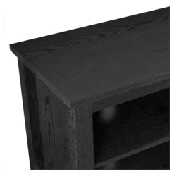 Transitional 6 Cubby Wood Open Storage Wood TV Stand For TVs Up To 80"- Saracina Home -Quality Furniture Store GUEST 8558ee0a 9225 42d5 a511 7df8f8dfda97