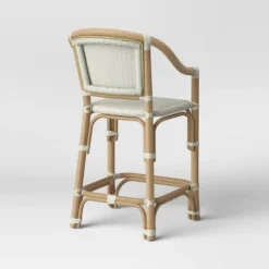 Parksley Rattan And Woven Counter Height Barstool White - Threshold™ 8 Parksley Rattan And Woven Counter Height Barstool White - Threshold™ -Quality Furniture Store GUEST 85a3cbc1 515c 4385 be24 e88f92678a50