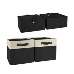 2pc Kids' 10.5" Two-Toned Folding Storage Bin Set - RiverRidge Home 23 2pc Kids' 10.5" Two-Toned Folding Storage Bin Set - RiverRidge Home -Quality Furniture Store GUEST 8933e176 15f2 4b4f 88be 21c5a3bb4e55