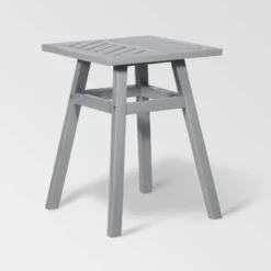 Slatted Chevron Acacia Wood Patio Side Table - Saracina Home 14 Slatted Chevron Acacia Wood Patio Side Table - Saracina Home -Quality Furniture Store GUEST 8a61fdce ae8f 4182 bfc5 23d1bf943ad3