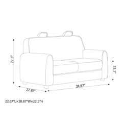 Upholstered Kids' Sofa Gray - Pillowfort™ -Quality Furniture Store GUEST 8bd0e36e 147c 4c1d bcfb 73703a97ebdd