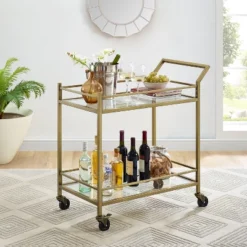 Aimee Bar Cart - Crosley -Quality Furniture Store GUEST 8d427f76 2d70 45f8 8430 dd552a1ae88f