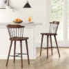 Delway Curved Back Mixed Material Counter Height Barstool Walnut - Threshold™ 1 Delway Curved Back Mixed Material Counter Height Barstool Walnut - Threshold™ -Quality Furniture Store GUEST 8d5acda5 0082 43c7 bb92 8cea3fd0ee25