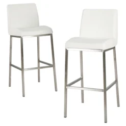 30" Vasos Bonded Leather Barstool Set 2ct - Christopher Knight Home 11 30" Vasos Bonded Leather Barstool Set 2ct - Christopher Knight Home -Quality Furniture Store GUEST 8e33dab8 471c 4dbc 87e7 e90d14d45927