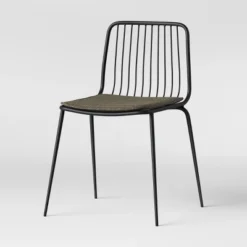 Set Of 2 Sodra Rounded Seat Wire Dining Chair Black - Threshold™ -Quality Furniture Store GUEST 8effce97 e2dc 4fb7 9099 59ec57f76588