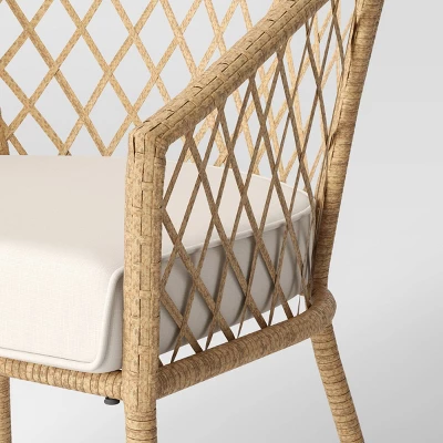 Exmore 2pk Barrel Patio Dining Chairs - Threshold™ 5 Exmore 2pk Barrel Patio Dining Chairs - Threshold™ - Image 3