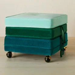 Marin Stackable Pouf With Casters - Opalhouse™ Designed With Jungalow™ -Quality Furniture Store GUEST 9021f050 cd48 4a39 99ce ff3529715dfb