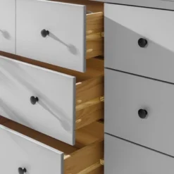 Stiva Classic Mid-Century Modern Horizontal 6 Drawer Dresser - Saracina Home 34 Stiva Classic Mid-Century Modern Horizontal 6 Drawer Dresser - Saracina Home -Quality Furniture Store GUEST 91898bd5 b026 4577 881c aaf75dec2792