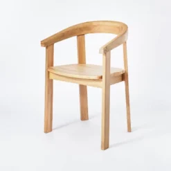 Terra Solid Wood Curved Back Dining Chair - Threshold™ Designed With Studio McGee -Quality Furniture Store GUEST 9247e68d 2d42 4de0 acf8 805ddf967c24