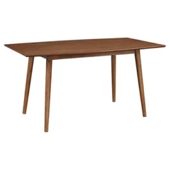 60" Mid-Century Rectangle Dining Table - Saracina Home 12 60" Mid-Century Rectangle Dining Table - Saracina Home -Quality Furniture Store GUEST 929e1146 5890 4055 8bae 948aa54d7882