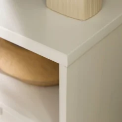 Cara Mid-Century Modern 3 Drawer Corner TV Stand For TVs Up To 58" - Saracina Home -Quality Furniture Store GUEST 93d82664 945e 4f11 bfce e3f4fb0093c8