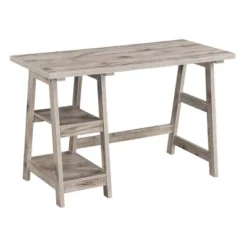 Designs2Go Trestle Desk With Shelves - Breighton Home -Quality Furniture Store GUEST 977bcb00 67e6 47e7 b6a3 d0e62bd351d6