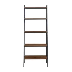 72" Open Storage Ladder Bookshelf - Saracina Home -Quality Furniture Store GUEST 9855a892 7e70 4e0d 80bd e596faed8ed0