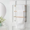 Over The Door Tiered Towel Rack With Wood - Brightroom™ 1 Over The Door Tiered Towel Rack With Wood - Brightroom™ -Quality Furniture Store GUEST 98778a7f 8e0c 4c4a 9552 90944b50a1f8