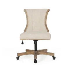 Coulee Contemporary Fabric Upholstered Roll Back Swivel Office Chair - Christopher Knight Home 26 Coulee Contemporary Fabric Upholstered Roll Back Swivel Office Chair - Christopher Knight Home -Quality Furniture Store GUEST 995ee28a 5993 4380 acdb 6bd573cedc25