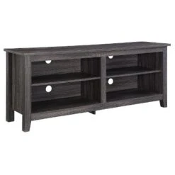 Transitional 4 Cubby Wood Open Storage TV Stand For TVs Up To 65"- Saracina Home 29 Transitional 4 Cubby Wood Open Storage TV Stand For TVs Up To 65"- Saracina Home -Quality Furniture Store GUEST 9b7ac2df b47e 4854 8161 aae16d90f836