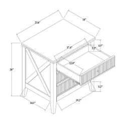 Wrentham Beadboard Farmhouse 3 Drawer Nightstand White - Threshold™ -Quality Furniture Store GUEST 9d505add fcbd 4de8 a121 292451d6df68