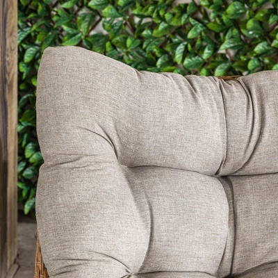 2pk Papasan Scoop Outdoor Patio Chair - Natural - Saracina Home 14 2pk Papasan Scoop Outdoor Patio Chair - Natural - Saracina Home - Image 12