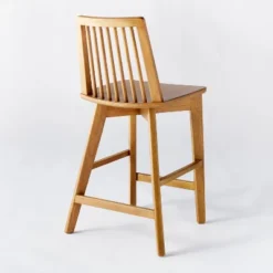 Linden Modified Windsor Wood Counter Height Barstool - Threshold™ Designed With Studio McGee -Quality Furniture Store GUEST a0dda242 22a5 499c bce3 c8c831287dc5