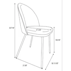 2pk Nils Metal Base Dining Chairs Gray Woven Fabric - Project 62™ -Quality Furniture Store GUEST a204fcb5 801d 44cb b422 3e7fc314e3ea