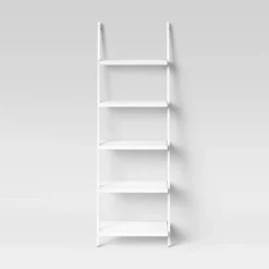 72" Loring 5 Shelf Leaning Bookshelf - Threshold™ 19 72" Loring 5 Shelf Leaning Bookshelf - Threshold™ -Quality Furniture Store GUEST a23b32cc a606 41b2 a0b1 43ad83a8d609