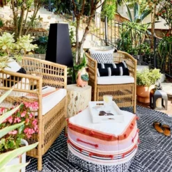 Mulberry 3pc Patio Chat Set - Natural - Threshold™ -Quality Furniture Store GUEST a2e21cfb 9a8a 4a42 ade9 0f769912e1b7