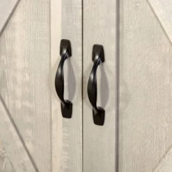 Modern Transitional Sliding Barndoor TV Stand For TVs Up To 65"- Saracina Home -Quality Furniture Store GUEST a677bb24 74b5 46d0 9845 fe198cd434ed