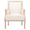 Chavanon Wood & Linen Traditional French Accent Chair Light Beige - Baxton Studio -Quality Furniture Store GUEST a883eee4 4024 42cc acd9 651d25b2cb6e