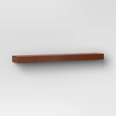 36" Floating Wood Shelf - Threshold™ 5 36" Floating Wood Shelf - Threshold™ - Image 3