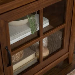 Tasi Transitional Farmhouse Glass Window Pane Door With Electric Fireplace TV Stand For TVs Up To 80" - Saracina Home -Quality Furniture Store GUEST a8ad83f5 d62d 4bb1 8f47 7df8dbeb4efd