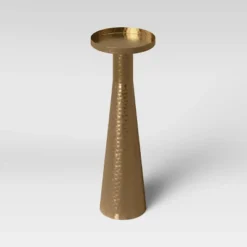Alester Round Hammered Metal Drink Table Brass - Threshold™ -Quality Furniture Store GUEST a8d078cd a6cc 4ea3 9d2b 5be36cad57ce