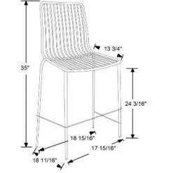 Set Of 2 Sodra Rounded Seat Wire Counter Height Barstool Black - Threshold™ 11 Set Of 2 Sodra Rounded Seat Wire Counter Height Barstool Black - Threshold™ -Quality Furniture Store GUEST aba0b7b0 e031 40e5 a117 6b6b5d67048f