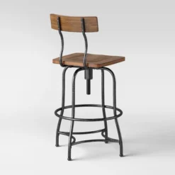 Woodsboro Adjustable Barstool Brown - Threshold™ -Quality Furniture Store GUEST abdb0bde 7acc 43ee 8f86 d27ad9675953