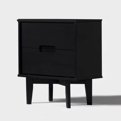 Mid-Century Modern Wood Nightstand - Saracina Home 8 Mid-Century Modern Wood Nightstand - Saracina Home - Image 6
